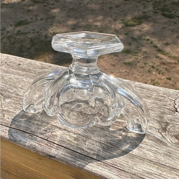 Antique  KRYSTOL Central Glass Works Trophy Open Salt Footed Cellar - Picture 5 of 8